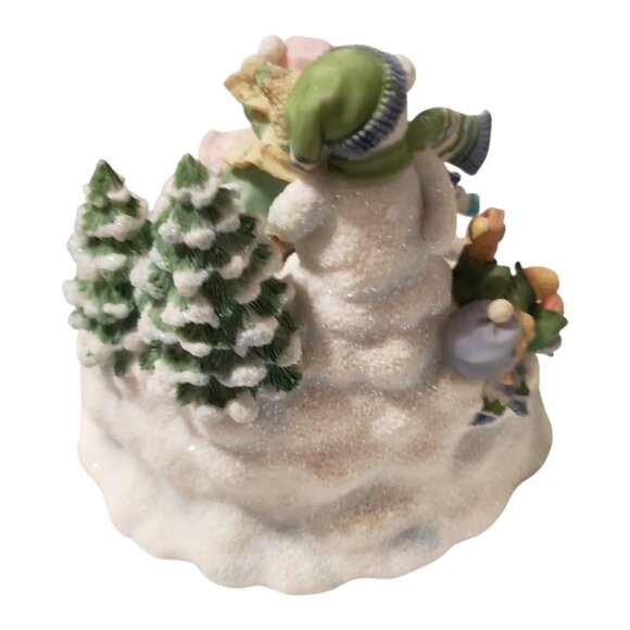 Priscilla Hillman Cherished Teddies Skaters Waltz Action Winds up Music - Picture 10 of 14